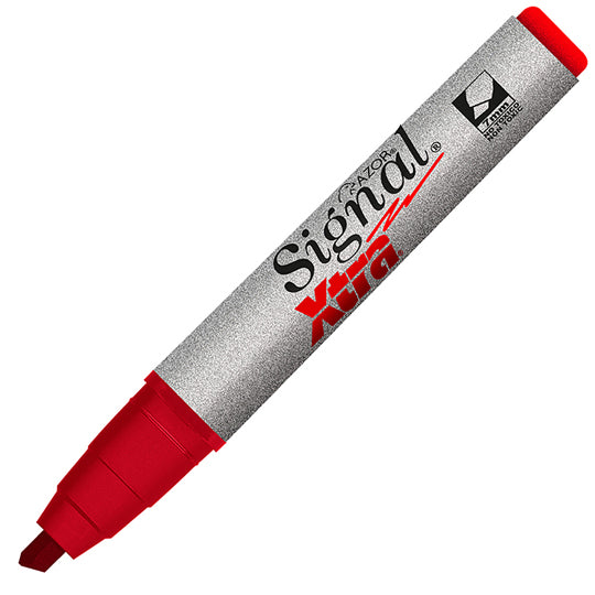Marcador permanente Signal Xtra AZOR rojo