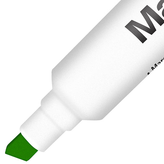 Marcador Magistral Clásico Punta Cincel, Verde - 1 Pieza