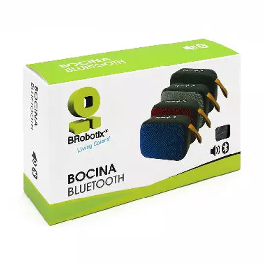 Bocina Bluetooth FM Brobotix, Azul