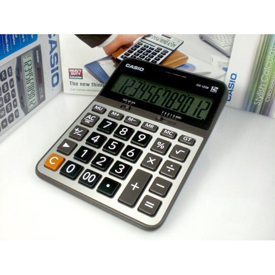 Calculadora de Escritorio CASIO de 12 dígitos