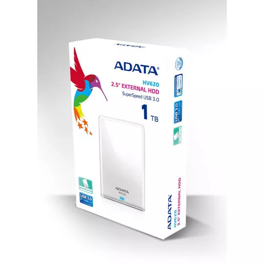 Disco Duro Externo Adata Hv620 1TB 2. .0 Blanco