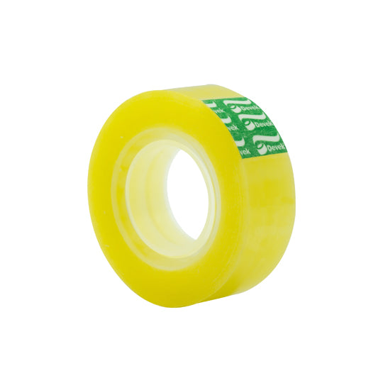 Cinta Adhesiva Devek Transparente de 12mm x 33m - 1 pieza