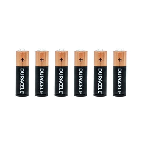 Pila alcalina Duracell AA blíster 1.5 volts - 6 pilas