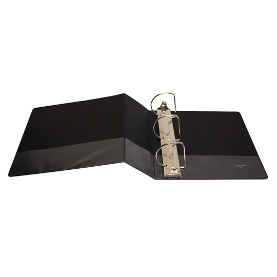 Carpeta panorámica OXFORD herraje D 4 pulgadas color negro tamaño carta