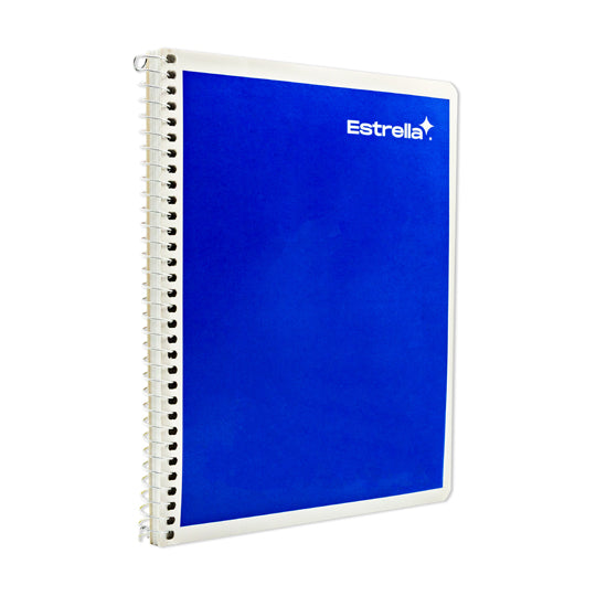 Cuaderno espiral forma francesa ESTRELLA cuadro chico 5 mm 100 hojas