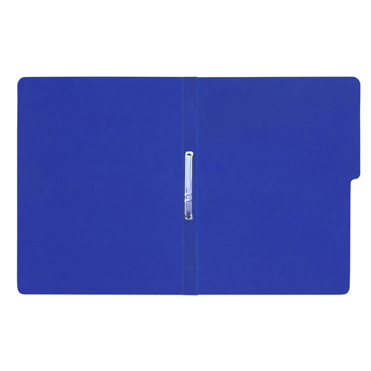 Carpeta tipo folder FORTEC pressboard con broche de 8cm color azul rey tamaño carta
