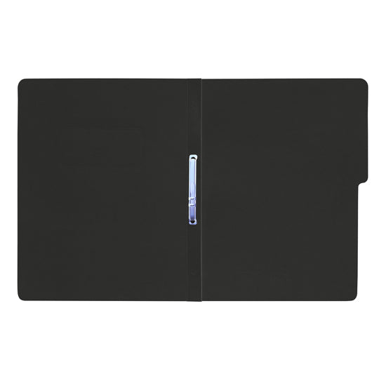 Carpeta tipo folder FORTEC pressboard con broche de 8cm color negro tamaño carta