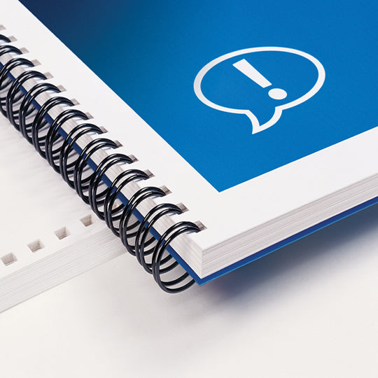 Arillos Metalicos Twin Loop 1-1/4" Negro - Caja con 12 Piezas