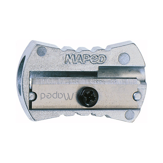 Sacapuntas Metalico Maped, 1 Orificio - Caja con 20 Piezas