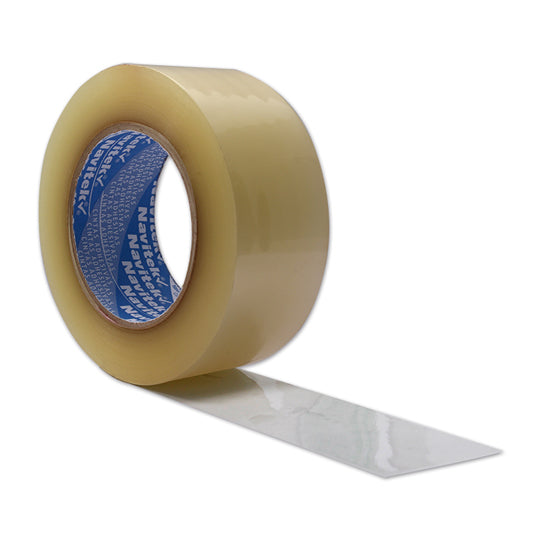Cinta de Empaque Navitek Transparente de 48mm x 150m - Paquete con 6 piezas