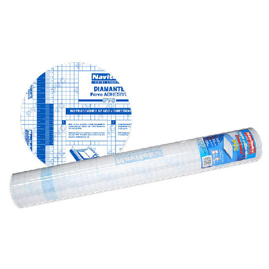 Forro Adhesivo Navitek Transparente 45cm x 20m - 1 Pieza