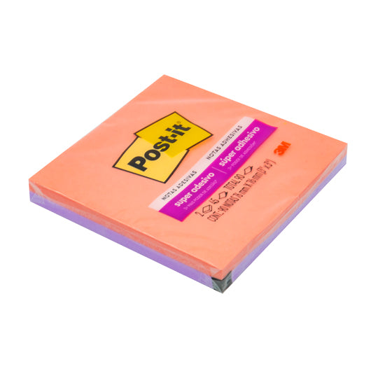 Block de Notas Adhesivas Post-it, Surtido Pastel - Block con 90 Notas