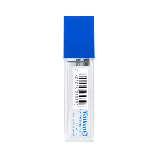 Puntillas de grafito Pelikan de 0.5 mm HB tubo con 12 puntillas