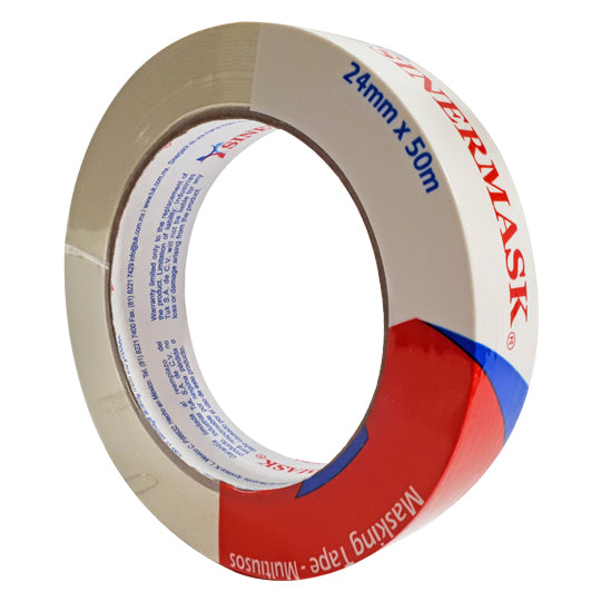 Cinta Masking Tape Tuk Color Natural de 24mm x 50m - 1 Pieza