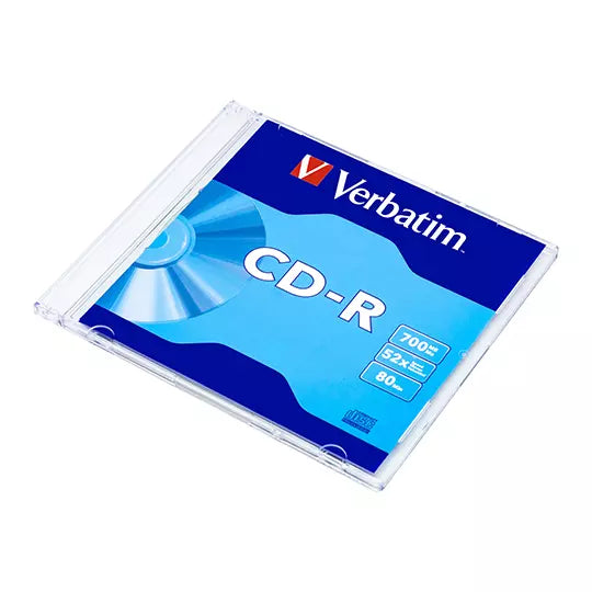 Disco Verbatim CD-R slim case 700MB, 80min individual