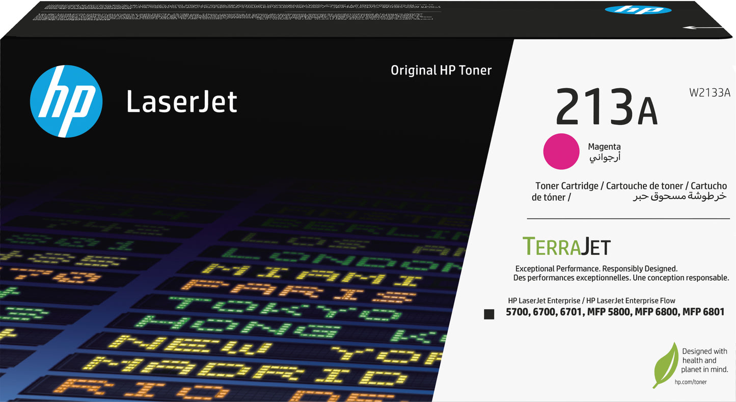 W2133A Tóner HP 213A Magenta Original