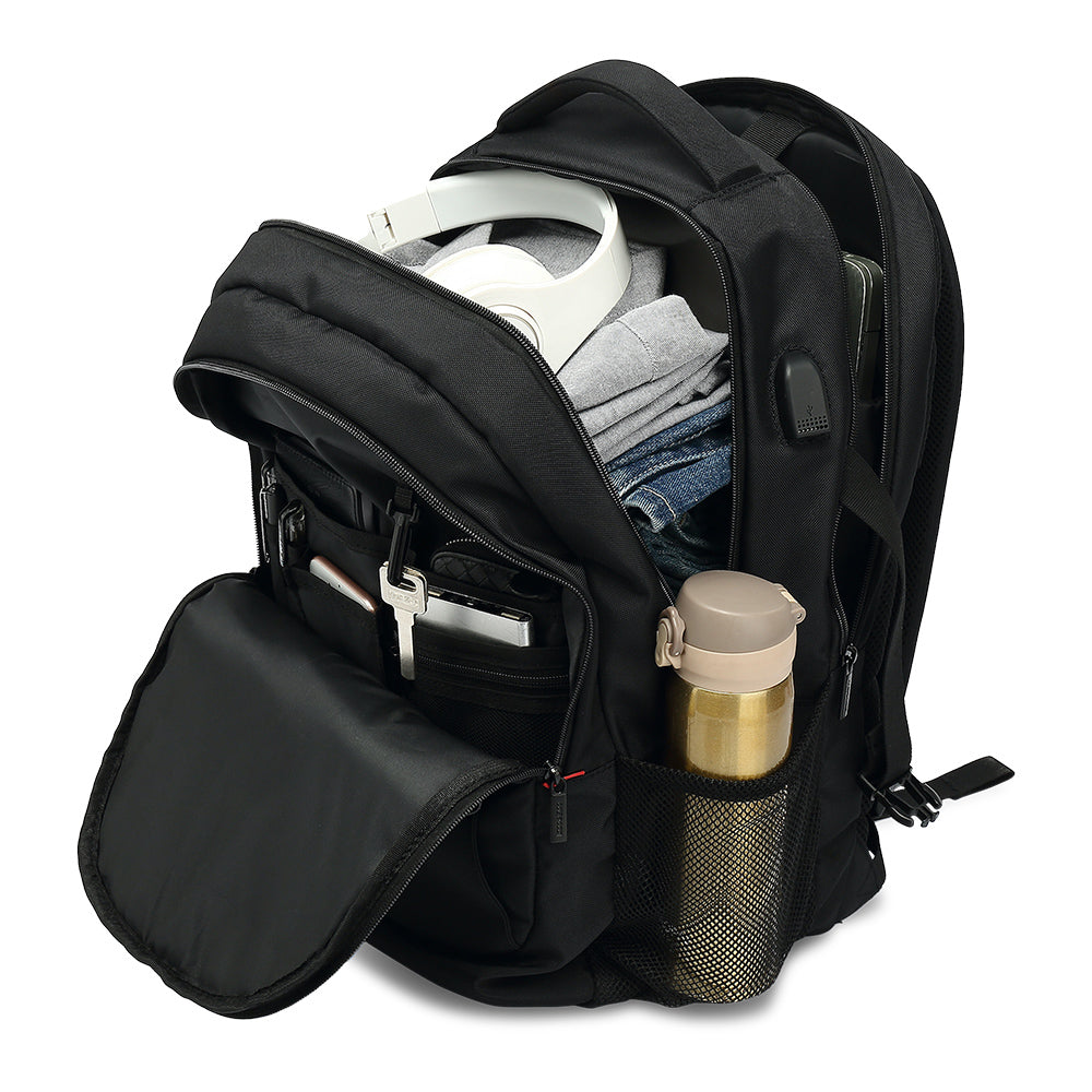 Mochila BP-402 Vorago Para laptop 15.6", Negra