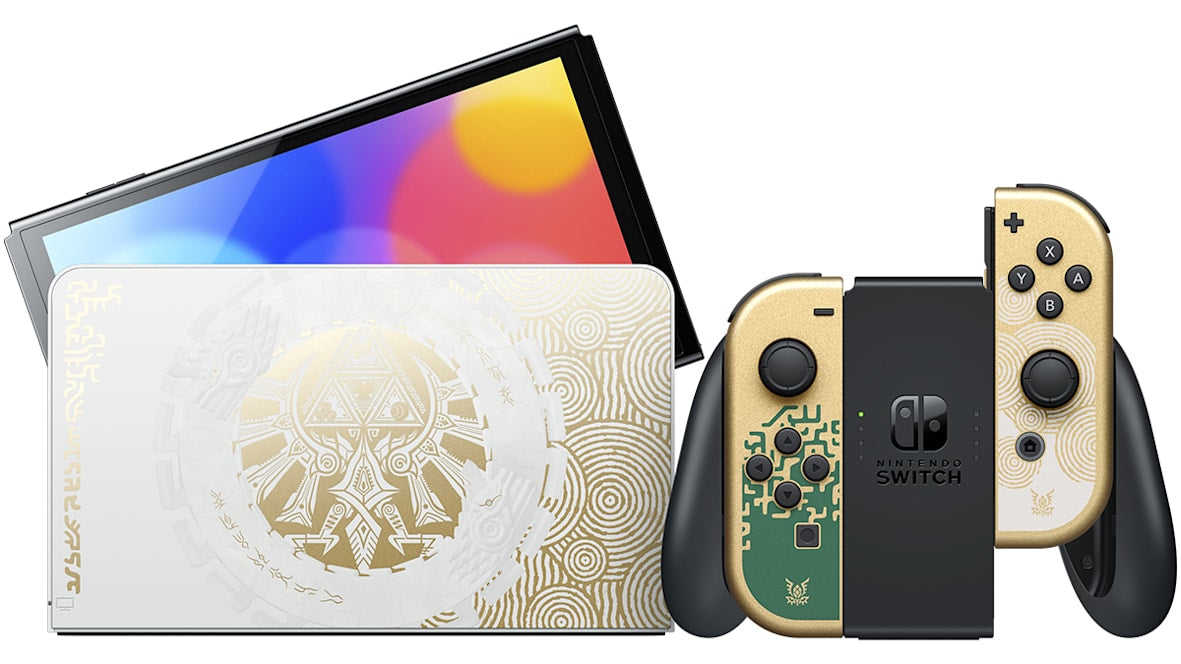 COMPONENTS (SWTS) CONSOLA NINTENDO SWITCH OLED SYST ZELDA EDICION JAPAN CONSOLA NINTENDO SWITCH OLED ZELDA EDICION JAPAN