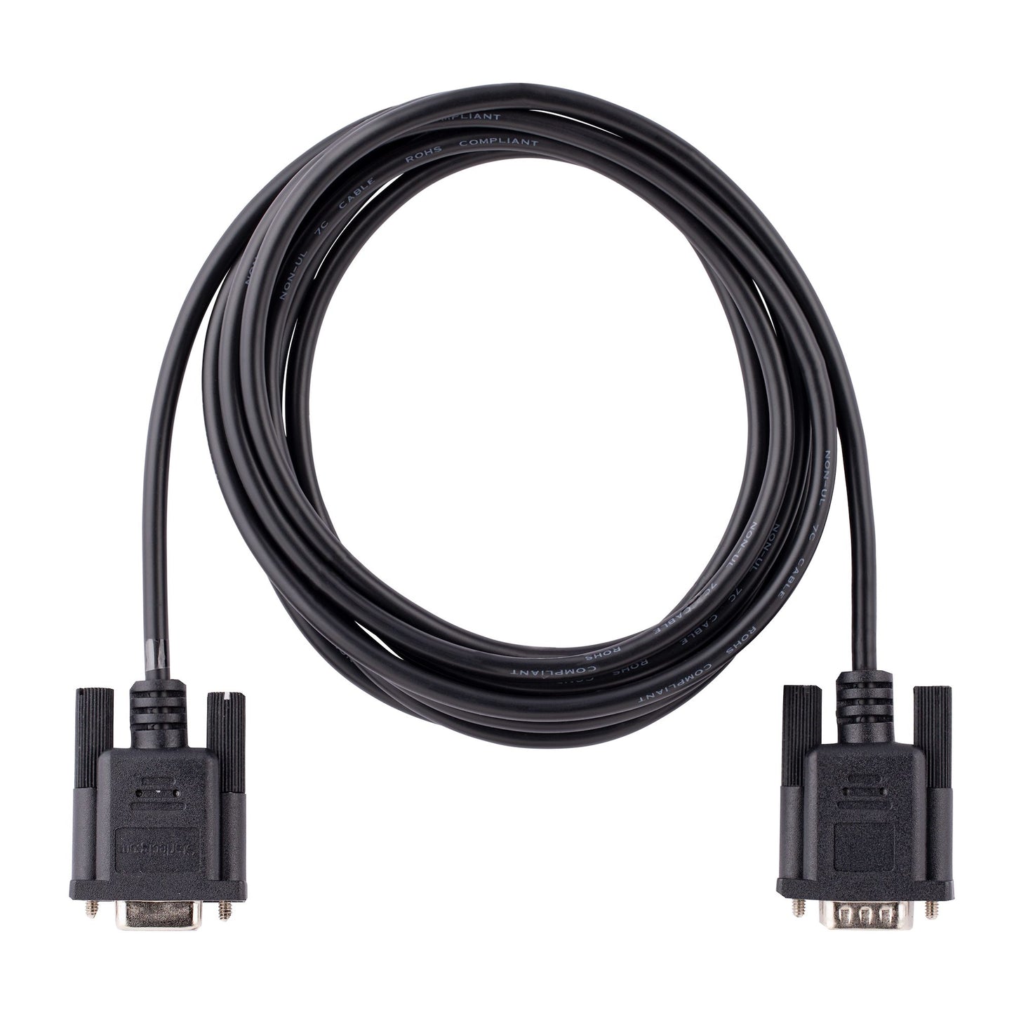 Cable Serial StarTech.com RS232, DB9 Macho - DB9 Hembra, 3 Metros, Negro
