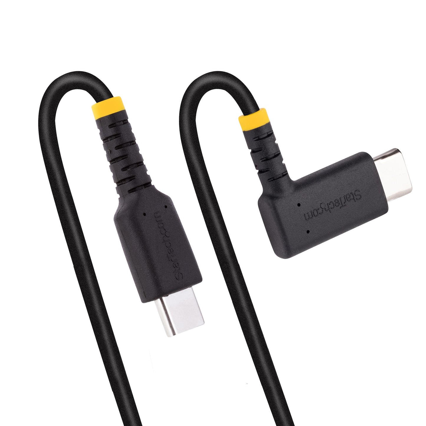 Cable StarTech.com R2CCR-15C-USB-CABLE, USB-C Macho - USB-C Macho, 15cm, Negro