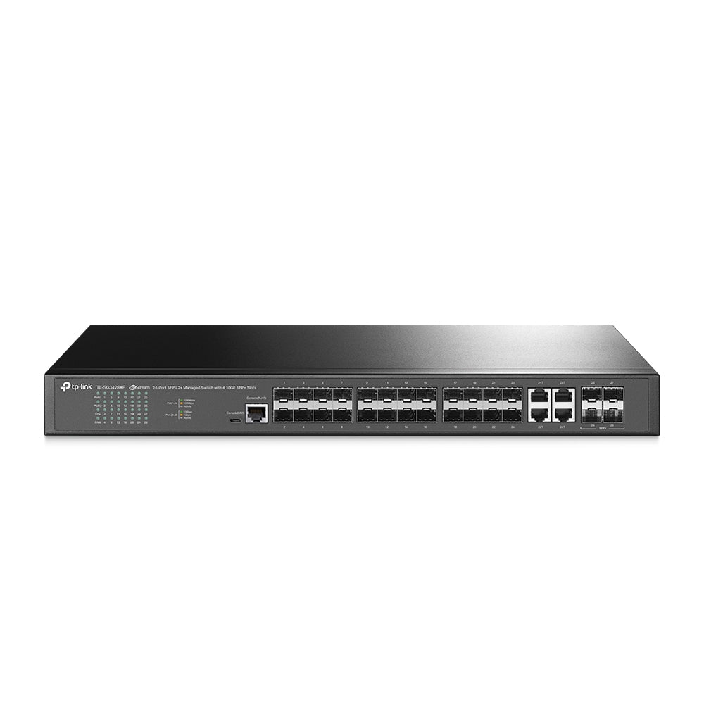 TP-LINK TP LINK ADMINISTRABLE JETSTREAMPERP DE 24 PUERTOS SFP L2 PLUS CON 4 RA TP LINK ADMINISTRABLE JETSTREAM DE 24 PUERTOS SFP L2 PLUS CON 4 RAN
