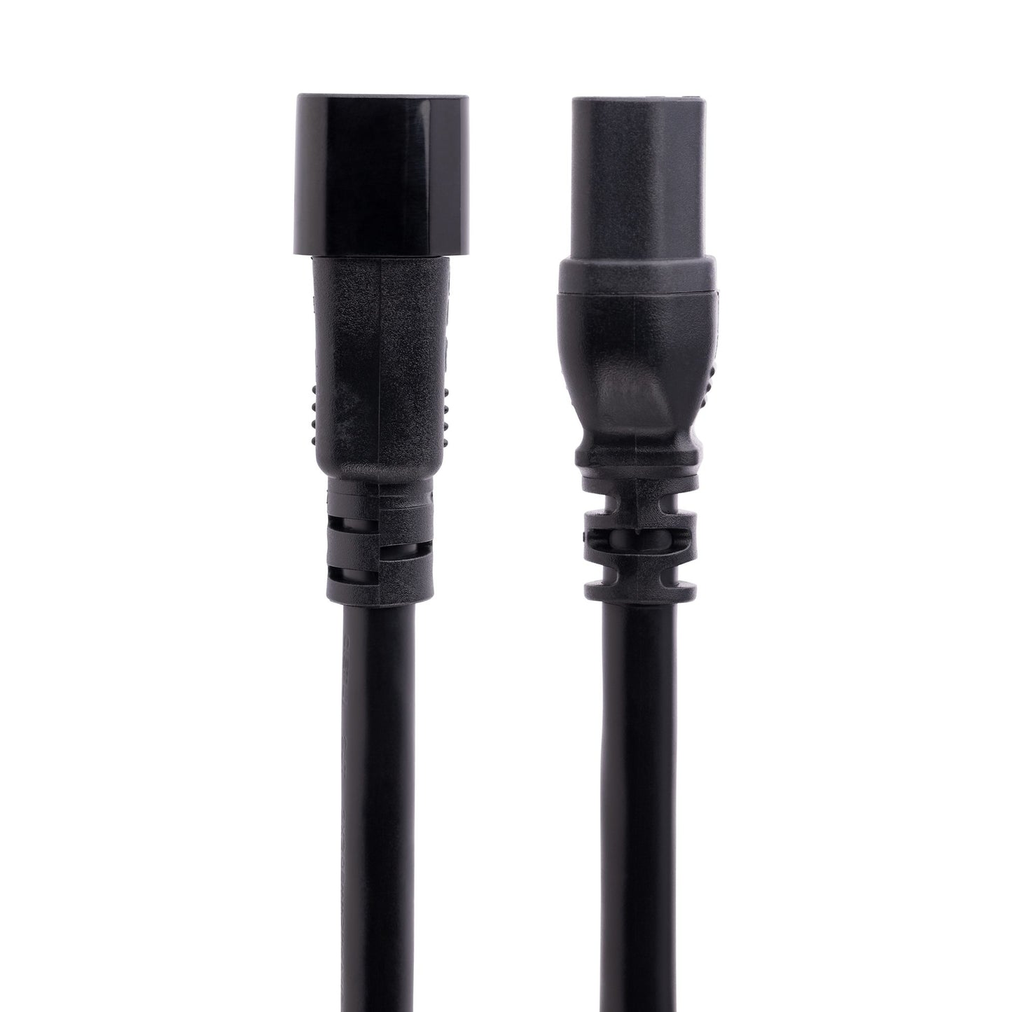 StarTech Cable de 3m de Extensión de Corriente, Cable C14 a C15, 15A 125V, 14AWG, Cable de Alimentación de Servicio Pesado, Para Computadora de Escritorio
