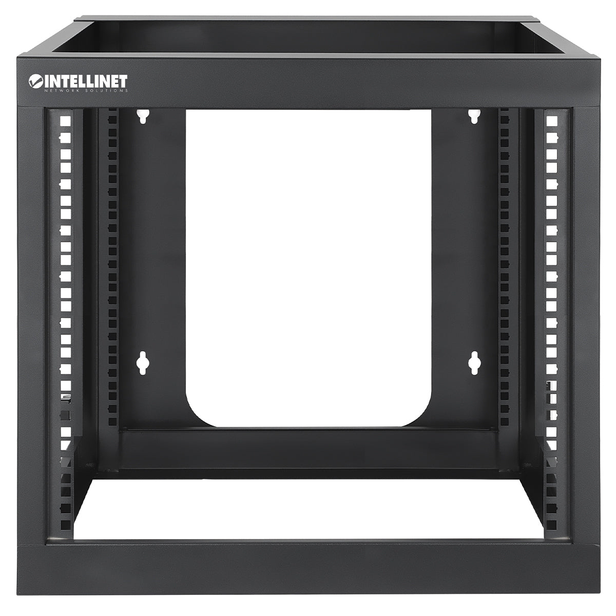 IC INTRACOM RACK ABIERTO 19IN MURAL 9U 604XRACK 555 MONTAJE PARED ARMADO