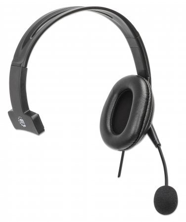 Auriculares 180849 Manhattan, Cableado, Mono