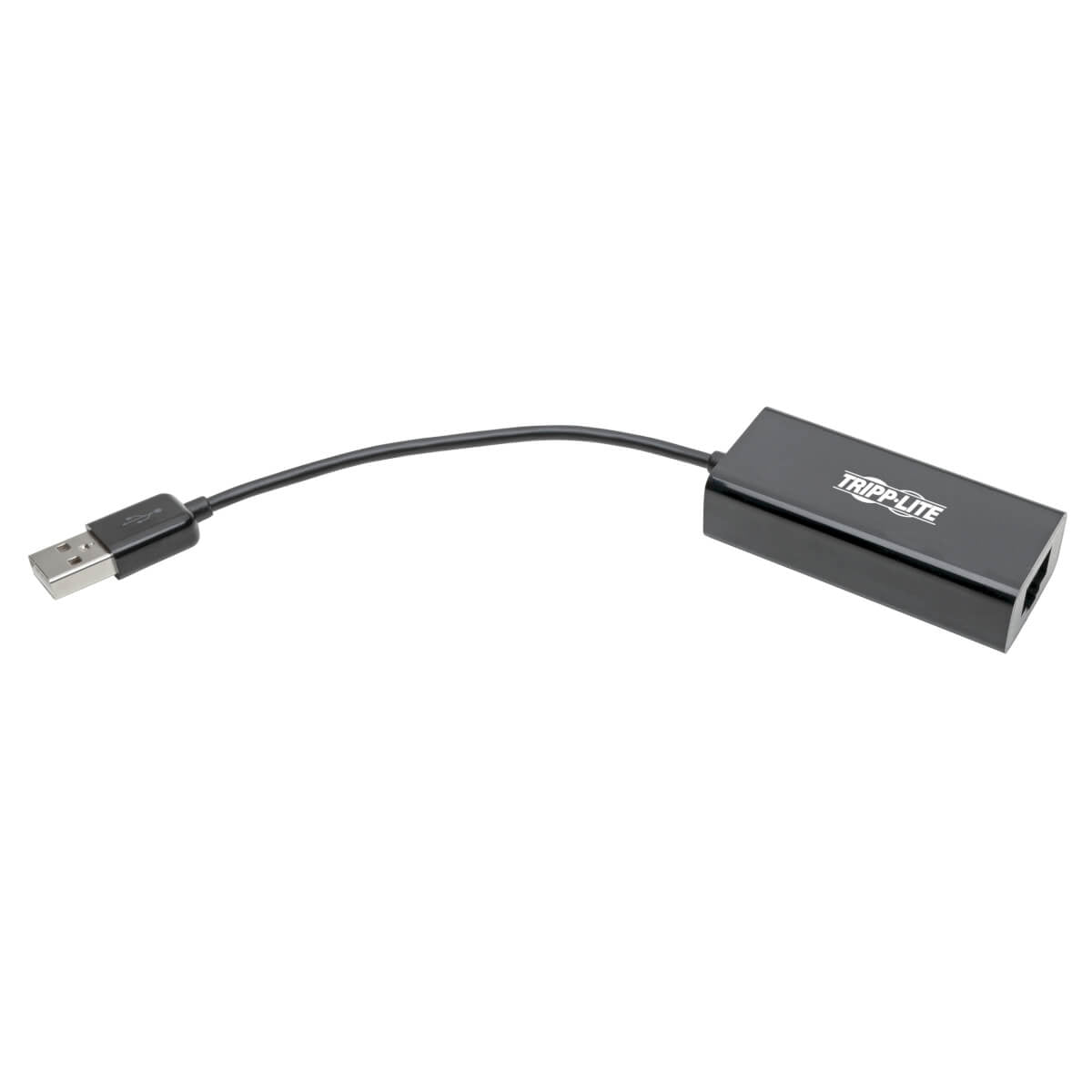 Adaptador USB Tripp Lite U236-000-R, USB 2.0 A Macho - RJ-45 Hembra, Negro