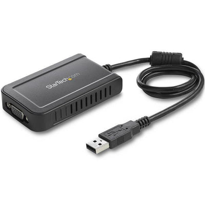Adaptador de Video Externo USB a VGA, Tarjeta de Video Externa Cable, Gris