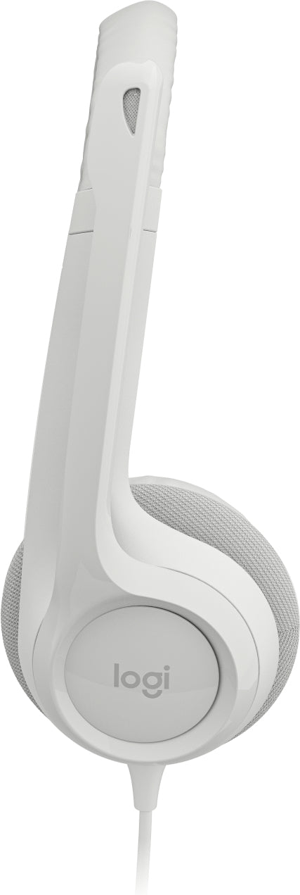 Auriculares H390 Logitech, Cableado, Estéreo, Blanco