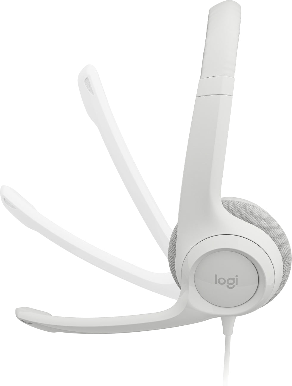 Auriculares H390 Logitech, Cableado, Estéreo, Blanco