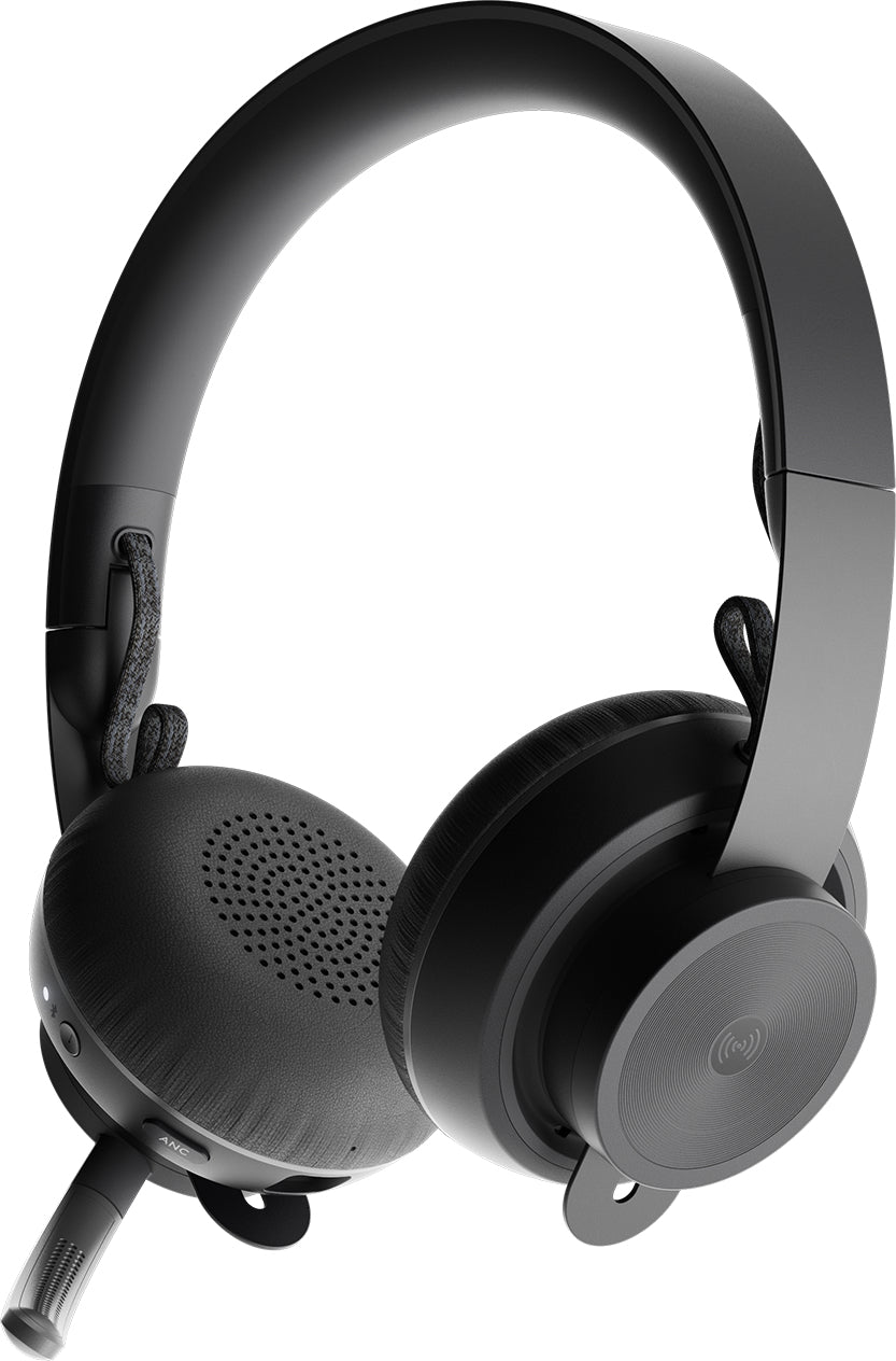 Auriculares Logitech Zone Wireless Plus Inalámbrico Sobre la oreja Estéreo - Binaural - Cerrado - 3000cm - Bluetooth - Función de cancelación de ruido ambiente, Omnidireccional, Tecnología MEMS Micróf...
