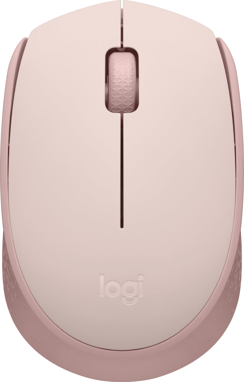 Mouse óptico M170, Logitech, Inalámbrico, USB, 1000DPI, Rosa