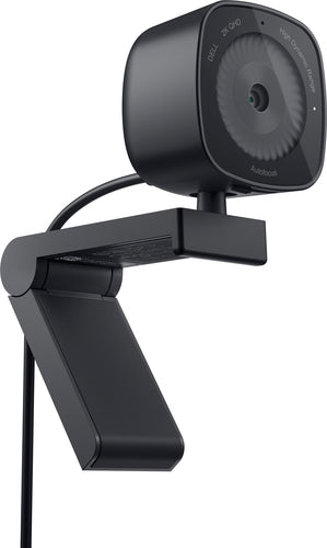 Cámara Web, Webcam Dell WB3023 2K QHD Con certificación Microsoft TEAMS y Zoom