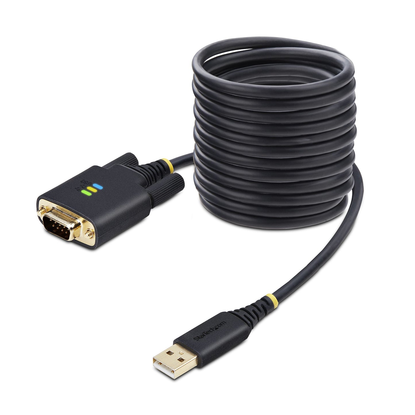 STARTECH CONSIG CABLE ADAPTADOR USB A SERIAL 3MCABL RETENCION COM RS232