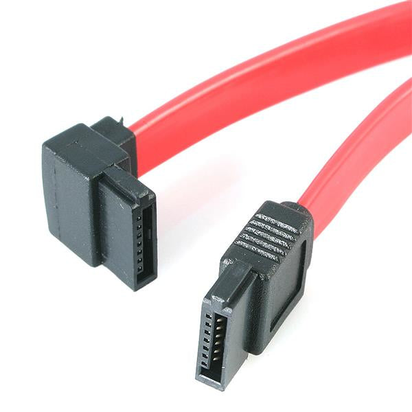 STARTECH CONSIG CABLE 45CM SATA SERIAL ATA EN CABL ANGULO RECTO IZQUIERDO ACODADO