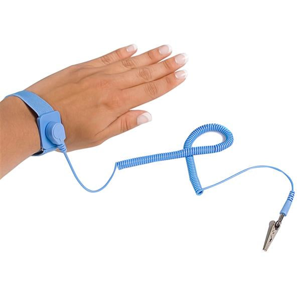 PULSERA ANTIESTATICA CON CABLE PERP A TIERRA BRAZALETE CONTRA ESD