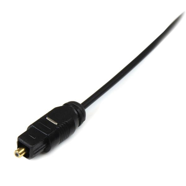 STARTECH CONSIG CABLE 3M TOSLINK OPTICO AUDIO CABL DIGITAL SPDIF DELGADO NEGRO .
