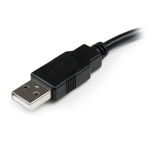 STARTECH CONSIG CABLE EXTENSOR USB 2.0 ADAP MACHO A HEMBRA DE 15CM .