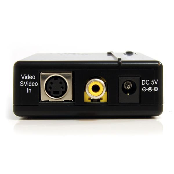STARTECH CONSIG ADAPTADOR CONVERTIDOR S-VIDEO CABL VIDEO COMP Y COMPONENTES A VGA .