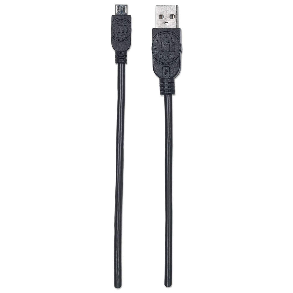 CABLE USB 2.0 A-MICRO B 3.0M CABL NEGRO