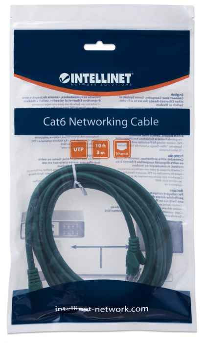 CABLE DE RED PATCH CAT6 CABL RJ45 3.0M VERDE