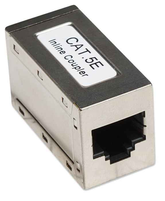 IC INTRACOM COPLE RJ45-RJ45 CAT5E MODULAR CABL UTP FTP RED METALICO