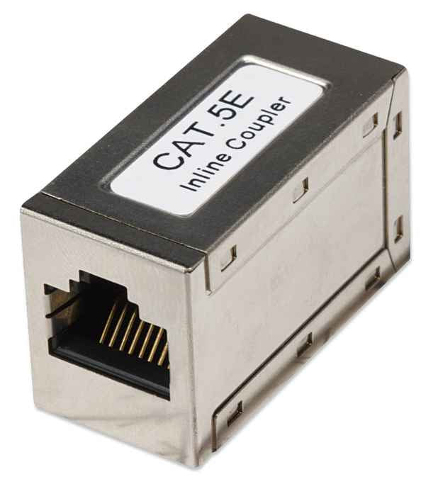 IC INTRACOM COPLE RJ45-RJ45 CAT5E MODULAR CABL UTP FTP RED METALICO
