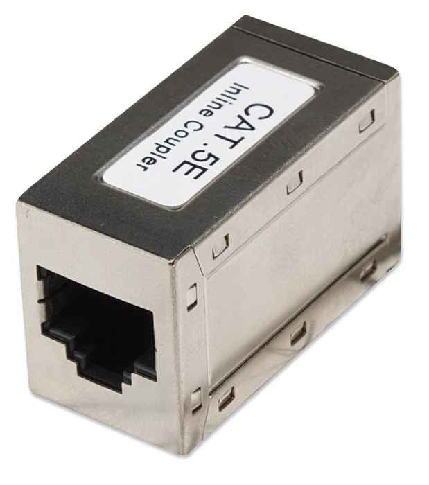 IC INTRACOM COPLE RJ45-RJ45 CAT5E MODULAR CABL UTP FTP RED METALICO