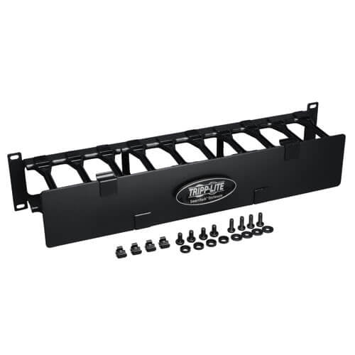 TRIPPLITE MN ORGANIZADOR DE CABLES HORIZONTABOPT DE 2U DE ALTA CAPACIDAD