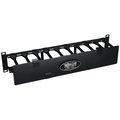 TRIPPLITE MN ORGANIZADOR DE CABLES HORIZONTABOPT DE 2U DE ALTA CAPACIDAD
