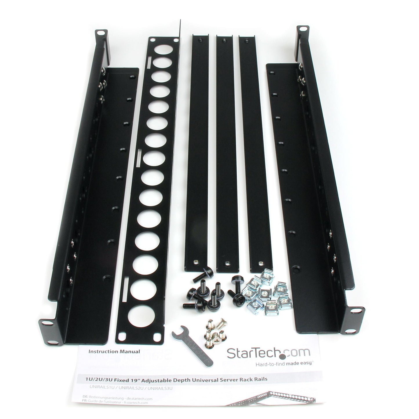 STARTECH CONSIG RIELES UNIVERSALES DE MONTAJE RACK .