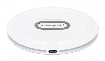 INTRACOM CARGADOR INALAMBRICO DE CELULARPWR 15W QI REDONDO BLANCO CARGADOR INALAMBRICO DE CELULAR 15W QI REDONDO BLANCO